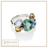 Anello Positano pietra ovale